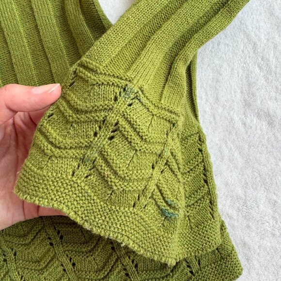 725 originals green knit top - Picture 7 of 7
